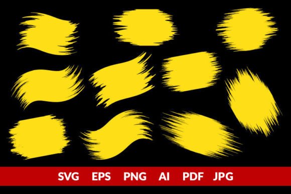Distressed Vector Brush Stroke: Adding Authentic Texture to Modern Design