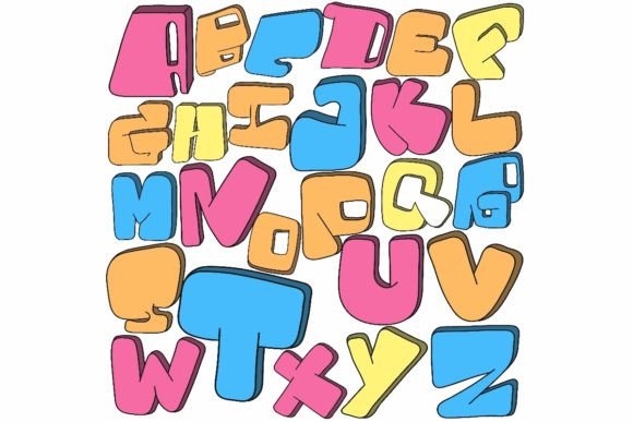 Mastering Typography with Brush Stamps Procreate Abc123 Png