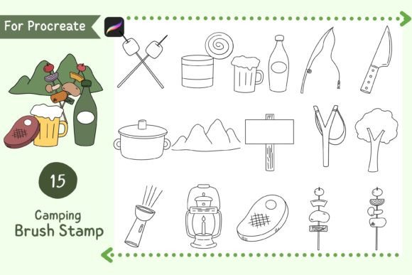 Procreate Brush Stamp Camping: A Strategic Asset for Digital Creators