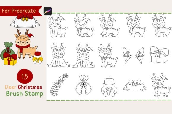 Procreate Brush Stamp Deer Christmas: A Practical Guide for Digital Artists