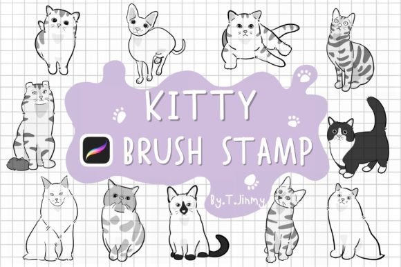 Unlock Creative Potential with the Kitty Brush Stamp Collection