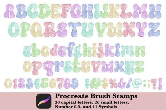 Watercolor Alphabet - Procreate: A Creative Guide